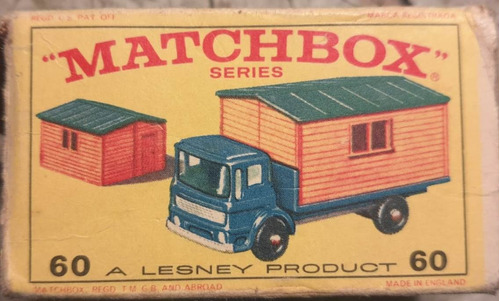 Matchbox Truck With Site Office 60