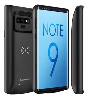 Newdery Funda De Batería 10000 Mah P/ Galaxy Note 9 Negro