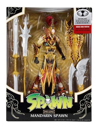 Mandarin Spawn Deluxe Mcfarlane Exclusivo Gamestop Designer