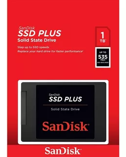 Sandisk Plus 1tb 3d Nand Sata 3.0 6gb/s 2.5 Internal Ssd