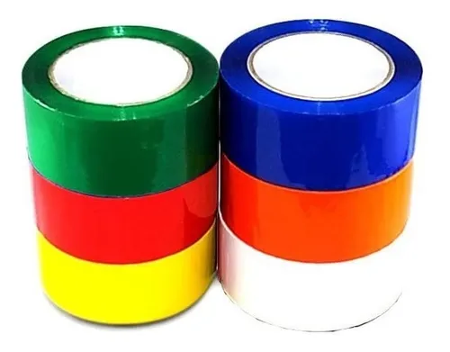 Cinta De Embalaje 90 M Colores