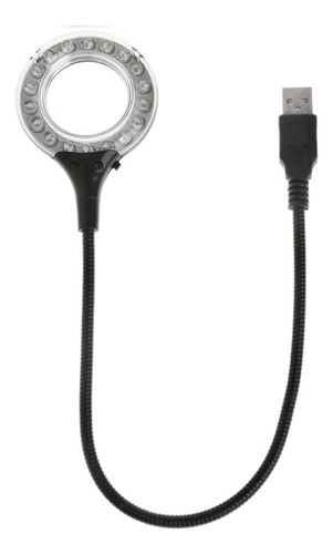 Lampara Estudio Anillo Luz Led Escritorio Mesa Usb 5v