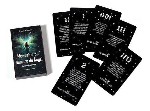 Mensaje Con Número De Ángel Español, Carta Del Tarot Del Orá