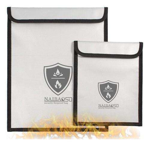 Bolsa Protectora Ignifuga Objeto Valor Impermeable Para