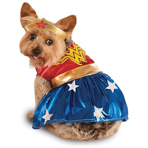 Dc Comics Pet Costume, Large, Wonder Woman