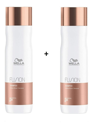 Duo Shampoo Wella Fusion 250ml - mL a $820