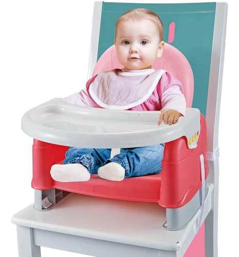 Silla Comedor Para Bebes Adaptable Elevador De Mesa Portátil