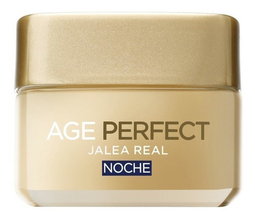 Crema de Noche Age Perfect Jalea Real L'Oréal Paris para piel maduras de 50mL 60+ años