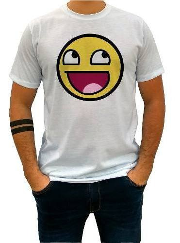 Camiseta Camisa Unissex Adulto Infantil Smile 1981