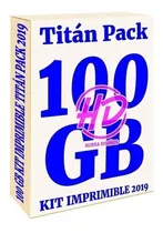 Comprar Titán Pack 100 Gb Kits Plantillas Diseños Full Premium