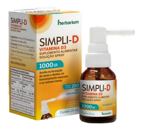 Simpli - D 1000 Ui Spray 20ml