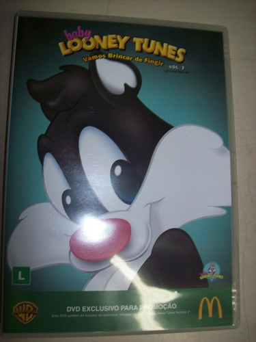 Dvd - Baby Looney Tunes - Volume 2 - Nacional - Usado