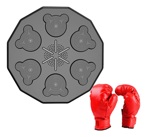Máquina De Boxeo, Objetivo De Pared Con Guantes Para Niños
