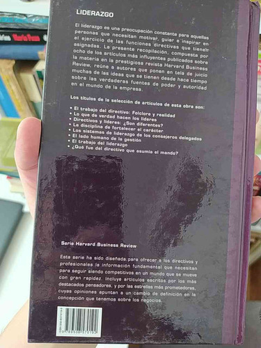 Liderazgo Varios Autores Harvard Business Review Deusto Ta (Reacondicionado)