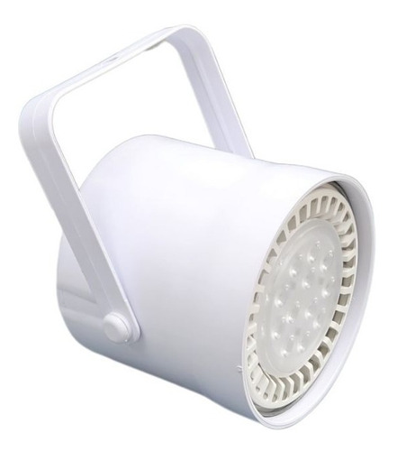 Spot Para Ar111 Apto Led Gu10 Ideal Local Vidrieras Tacho Color Blanco