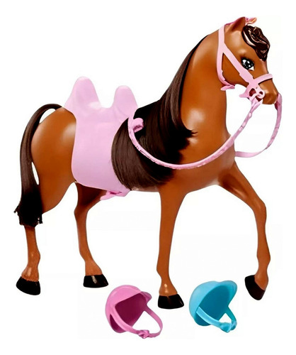 Conjunto Aulas De Equitação E Diversão - Boneca Menina Barbie Loira E Irmã Stacie Com Cavalo Pônei Marrom - Acompanha Mini Acessórios Do Esporte - Mattel Brinquedos