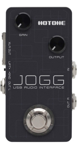 Pedal De Interfaz De Audio Usb Hotone Jogg