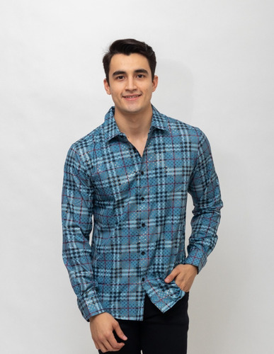 Camisa Hombre Marca Pavini De Caballero Ls021012 