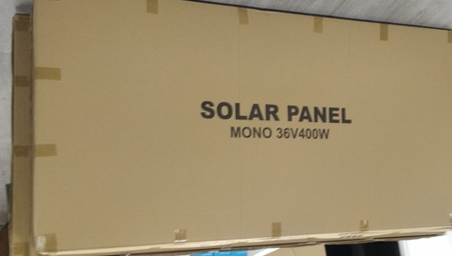 Imagen 5 de 8 de Panel Solar 400w. 37v - 10.68a Max Monocristalino
