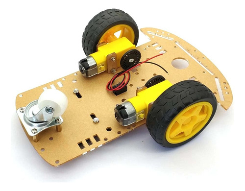 Kit Chasis Carro Robot Seguidor De Linea En Acrilico Arduino
