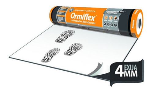 Membrana Ormiflex Geotextil Codigo 50 45kg Transitable 