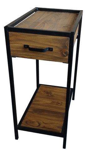 Mueble Bajo Mesada Industrial Cajon Cerrado Estante 35x58x83