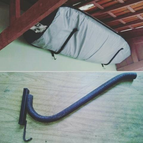 Rack Suporte Para Prancha De Stand Up Com Porta Remo