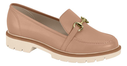 Sapato Feminino Mocassim Loafer Beira Rio Conforto Fivela