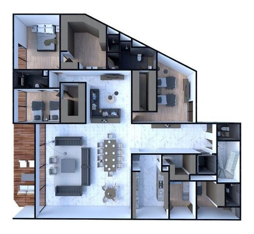 Imagen 9 de 9 de Departamento En Venta En Lomas De Tecamachalco Con 315 M2