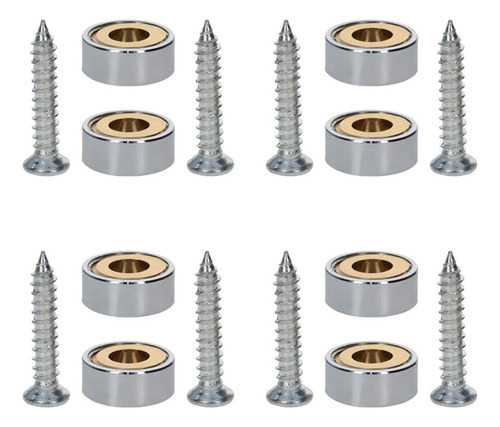 Tapa Decorativa Tornillo Espejo 0.472 In Diametro Acero