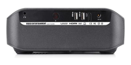 Imagen 5 de 6 de Proyector Led F10 2800lumens 180puLG Parlantes Control Usb