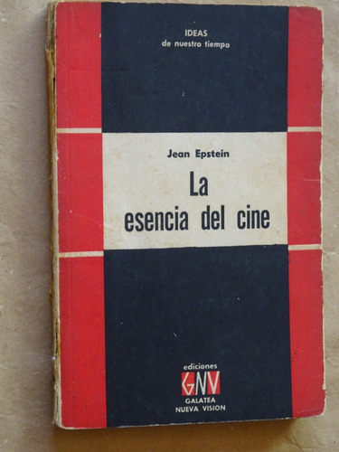 Jean Epstein. La Esencia Del Cine-..
