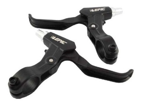 Manete Freio Epic Line V-brake Disco Aluminio 3 Dedos Mtb