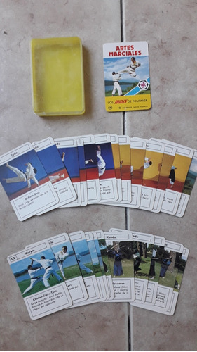 Mini Mazo Cartas Fournier Vitoria Artes Marciales Año 1978