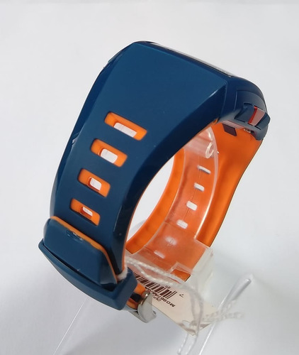 Relógio Masculino Mormaii Mo967ab/8a 38mm Borracha Azul Com