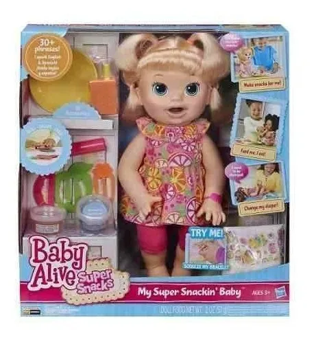 Baby Alive Sara Comiditas Espa ol Super Snacks