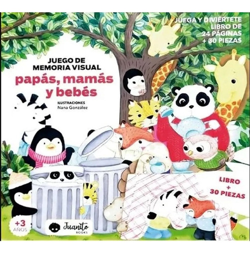 Mamas Papas Y Bebes - Juanito - Libro + Piezas