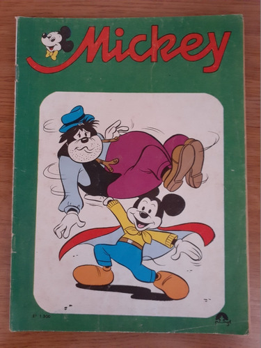 Cómic Mickey Año 1 Número 7 Editora Pinsel Gabriela Mistral 1975
