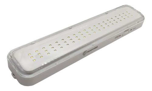 Imagen 4 de 5 de Luz de emergencia Practiled LE5 LED con batería recargable 5 W 220V - 240V blanca