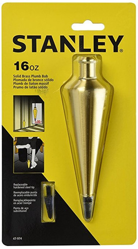 Stanley 47-974 16 Oz Latón Plomada