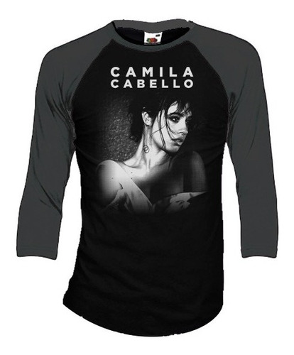 Playeras Camila Cabello Manga 3/4 Para Hombre Y Mujer