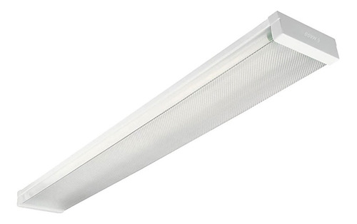 Lámpara De Techo Para Tubos Led T8 Magg 2x18w 6000k