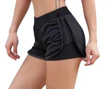 Comprar Short Con Licra Deportiva 2 En 1 Correr Gym Playa   Bk Roy