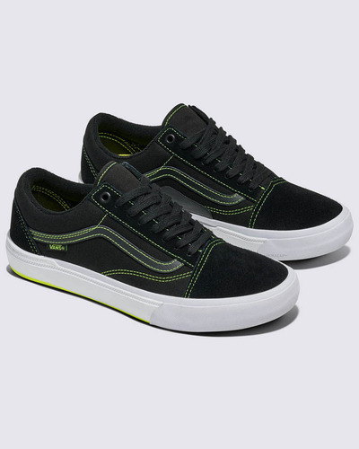 Vans Skate Bmx Old Skool Black Neon Yellow