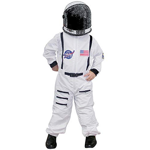 Disfraz De Astronauta Niños De Halloween Casco Espacia...