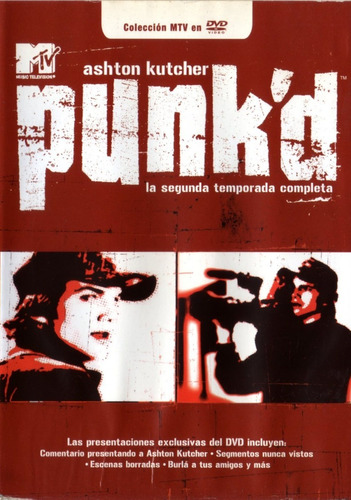 Punk'd Temp. 2 Completa ( Ashton Kutcher ) 2 Dvds Originales