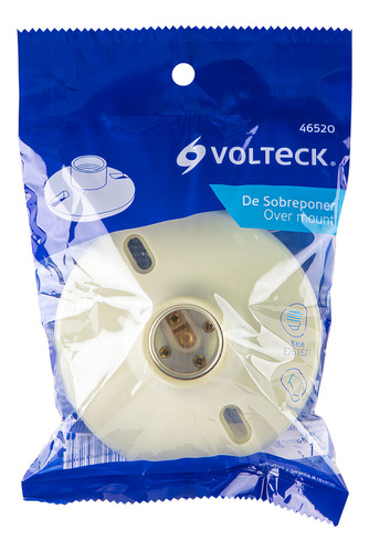 Portalámpara 4-1/2 De Baquelita, Volteck