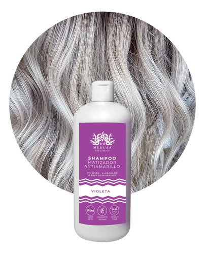 Shampoo Matizador Violeta Medusa Colores X 650ml