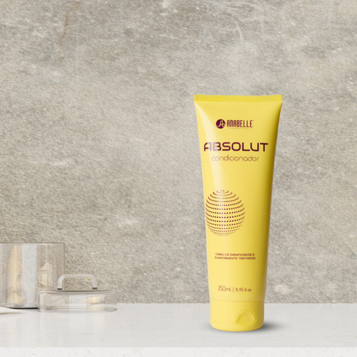 Kit Shampoo e Condicinador Absolut 250ml cada Anabelle Cosméticos
