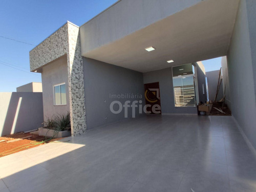 Imagem 1 de 23 de Casa No Jardim Itália Com 3 Quartos E Área Gourmet - Ca0857